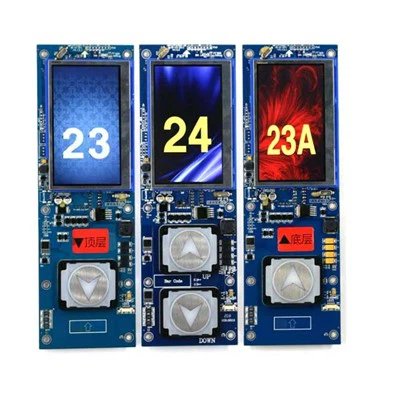 Scheda display per pavimenti LCD Elevator HBP 12- bnd